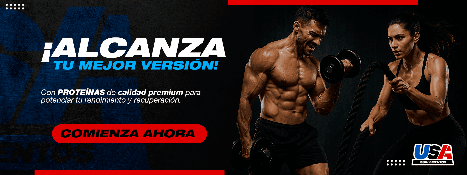 proteina deportiva colombia mejorar rendimiento recuperacion muscular gimnasio suplementos